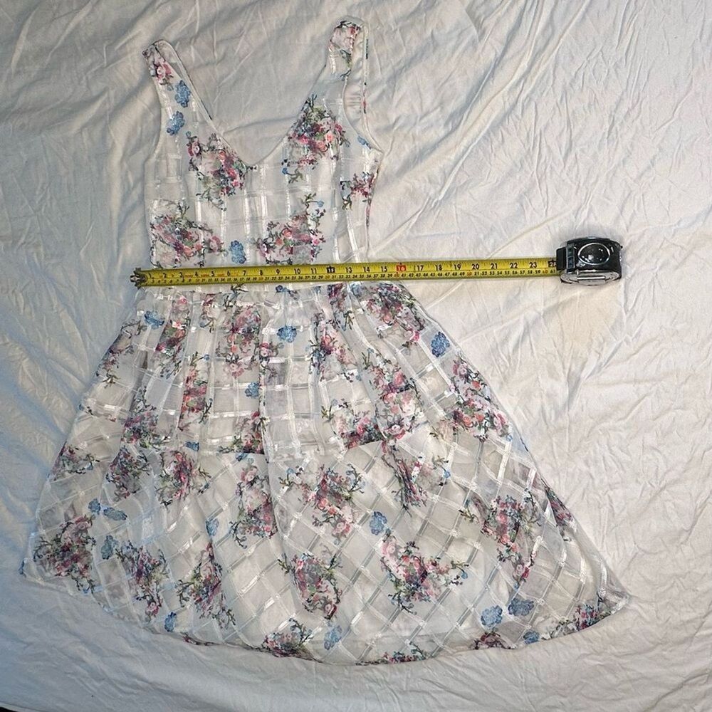 Maeve Anthropologie Floral Fit & Flare Dress Party Wedding Homecoming Size 8 - Picture 14 of 14